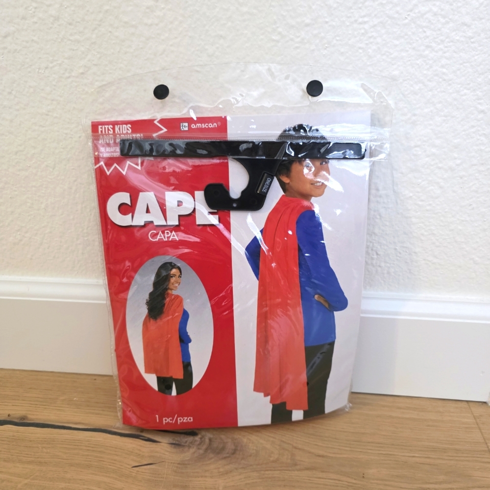 Amscan Kids Superhero Cape - Red